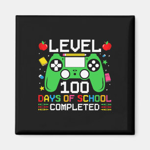 100 dagen school voltooid Gaming Peuter Boy Magneet
