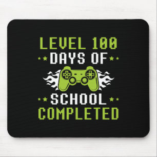 100 dagen school voor jongens Kind gamer gaming 10 Muismat