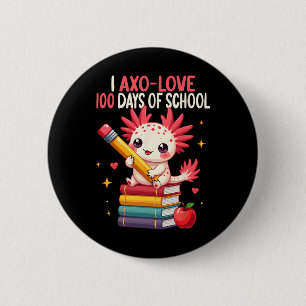 100 dagen school voor meisjes 100e dag school A Ronde Button 5,7 Cm