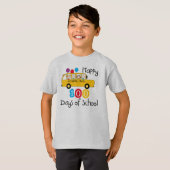 100 dagen schoolbusviering t-shirt (Voorkant volledig)