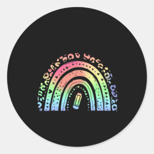 100 dagen schoolcadeaus voor kinderen 100 dagen sl ronde sticker