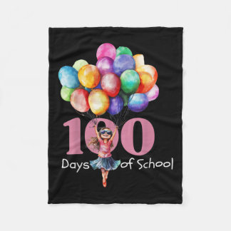 100 dagen schoolfeest outfit Kinder, meisjes Fleece Deken