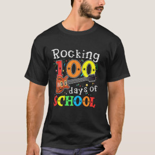 100 dagen schoolgitaarmuziekleraar St. T-shirt