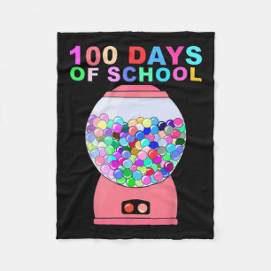 100 dagen schoolgumball machine voor kinderen lera fleece deken
