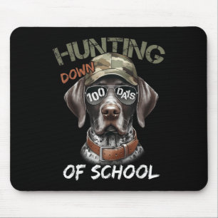 100 dagen schoolhond 100e dag muismat