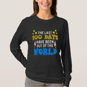 100 dagen schooljongens buitenruimtetunaut t-shirt