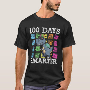 100 dagen schooljongens , Rex Smarter Kinder Dinos T-shirt