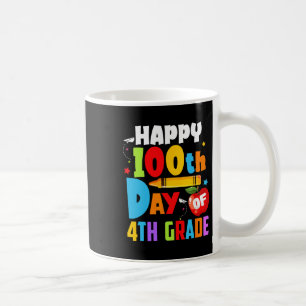 100 dagen schoolleraar 100e dag van de vierde graa koffiemok