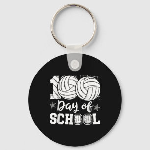100 dagen schoolleraar Kinder volleybal 100e Sleutelhanger