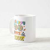 100 dagen schoolleraar. Leraar appreciatie Koffiemok (Voorkant links)