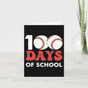 100 dagen schoolleraar verkopen fan T-shirt Kaart