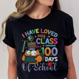 100 dagen schoolleraarshirt t-shirt