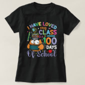 100 dagen schoolleraarshirt t-shirt (Design voorkant)