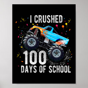 100 dagen schoolMonster, 100e Scho-dag Poster
