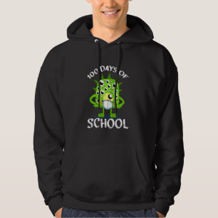 100 dagen schoolMonster Face Mask Student Quara Hoodie