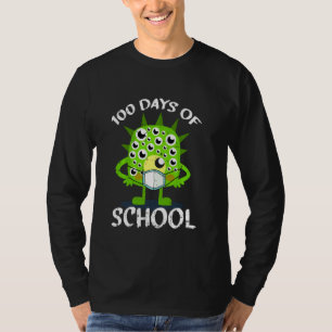100 dagen schoolMonster Face Mask Student Quara T-shirt