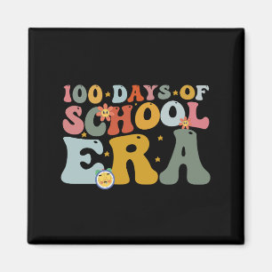 100 dagen schooltijd Groovy leraar kinderen Magneet