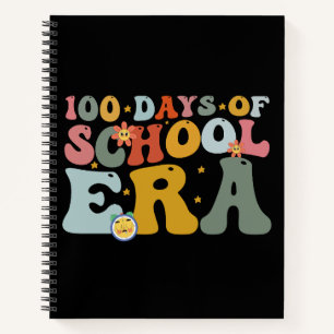 100 dagen schooltijd Groovy leraar kinderen Notitieboek