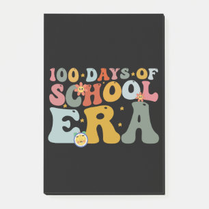 100 dagen schooltijd Groovy leraar kinderen Post-it® Notes