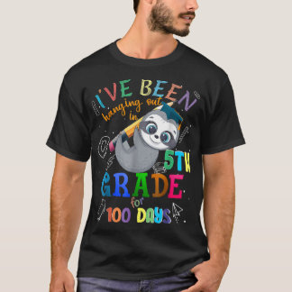 100 dagen schooltijd in 5e klas t-shirt