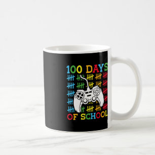 100 dagen schoolvideospellen Controller Gaming K Koffiemok