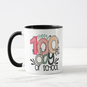 100 dagen schoolviering cadeau mok