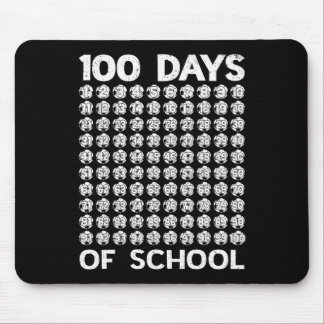 100 dagen schoolvoetbal 100ste dag van school jong muismat