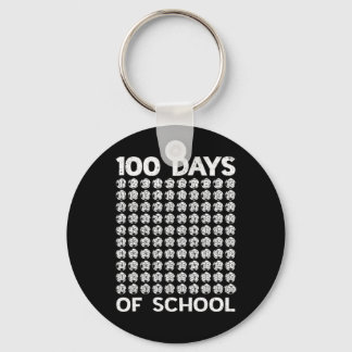 100 dagen schoolvoetbal 100ste dag van school jong sleutelhanger