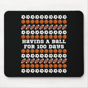 100 dagen schoolvoetbal basketbal Football Boys Muismat