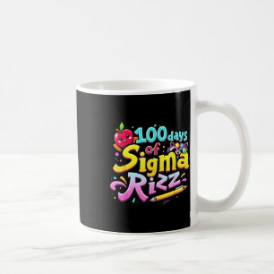 100 dagen Sigma Rizz 100ste dag van de Kinder scho Koffiemok