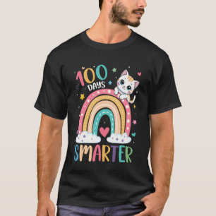 100 Dagen Slimdere Shirts Meisjes Kitten Kat 100st