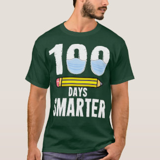 100 dagen slimmer 100 dagen school 2021 t-shirt