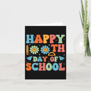 100 dagen slimmer, 100e dag van de schoolreis kaart