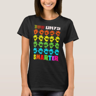 100 dagen slimmer 100e dag van het Kind van leerkr T-shirt