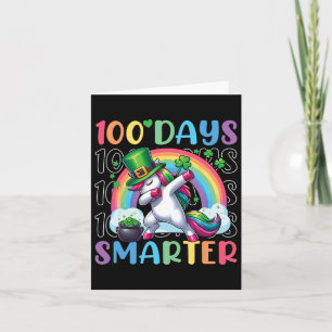 100 dagen slimmer dabben Iers eenhoorn St. Patrick Kaart