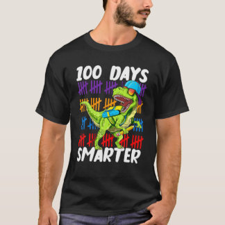 100 dagen slimmer dinosaurus, 100e dag Schoo T-shirt