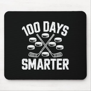 100 dagen slimmer hockey 100ste dag van school stu muismat
