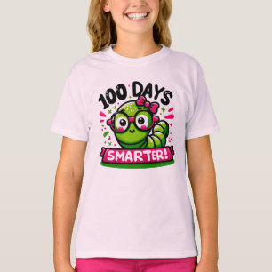 100 dagen slimmer meisjes T-shirt