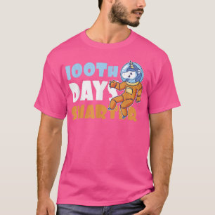 100 dagen slimmer met een Unicorn voor Astronauts T-shirt