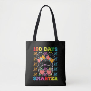 100 dagen slimmer rommelige knot 100ste dag van sc draagtas