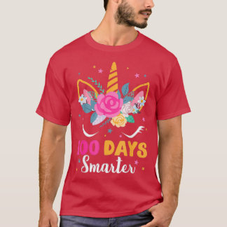 100 dagen slimmer Shirt Unicorn 100 dagen school