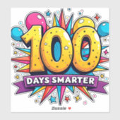 100 dagen slimmer sticker (Vel)