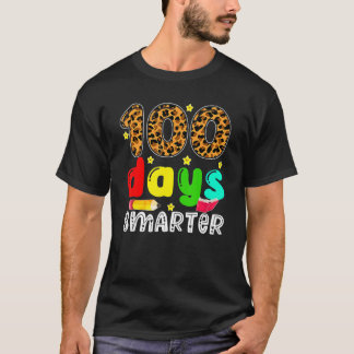 100 dagen slimmere 100e dag schoolleraar t-shirt