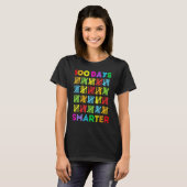 100 dagen slimmere 100e dag schoolstudent t-shirt (Voorkant volledig)