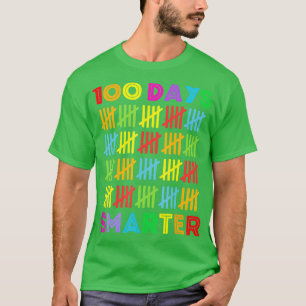 100 dagen slimmere 100e dag schoolstudent t-shirt