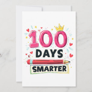 100 dagen slimmere dagen van de leerkracht kaart