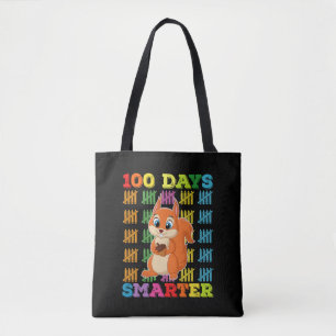 100 dagen slimmere eekhoorn 100ste dag van school draagtas
