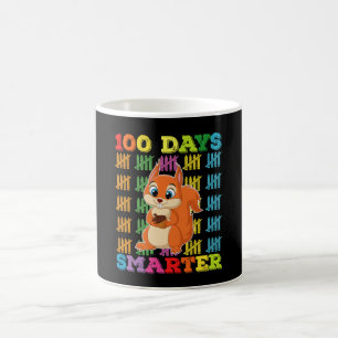 100 dagen slimmere eekhoorn 100ste dag van school koffiemok