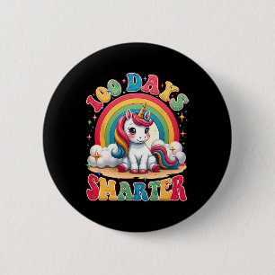 100 dagen slimmere Kinder meisjes eenhoorn 100e da Ronde Button 5,7 Cm