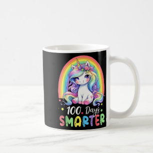 100 dagen slimmere meisjes eenhoorn 100ste dag van koffiemok